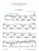 Album Leaves Op.124; Bunte Blätter Op.99: Piano (Peters) additional images 1 2