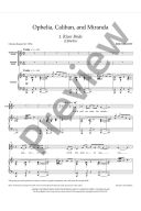 Ophelia, Caliban, And Miranda Vocal SATB (OUP) additional images 1 2