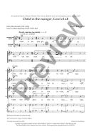 Child in the manger, Lord of all: SATB unaccompanied (OUP) additional images 1 2