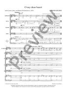 O my dear heart: SATB unaccompanied additional images 1 2