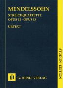 String Quartets Op.12 & 13: Study Score (Henle) additional images 1 1