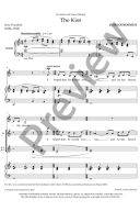 The Kiss: Vocal SAA & piano (OUP) additional images 1 2