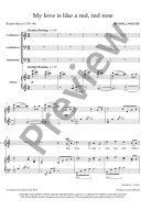 My love is like a red, red rose: CCBar & piano: (OUP) additional images 1 2