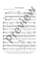 Amazing Grace: SATB (with divisions) & harp/piano: (OUP) additional images 1 2