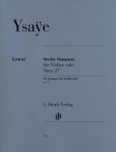 6 Sonatas Op.27 Violin Solo (Henle) additional images 1 1