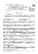 Concerto F Minor Op.73/1: Clarinet & Piano additional images 1 2