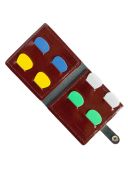 Guitar: Leather Wallet Plectrum Holder: Hold 12 Plectrum additional images 1 1