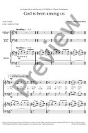 God Is Born Among Us Vocal SATB & Organ(OUP) additional images 1 2