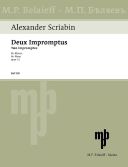 Two Impromptus, Op. 12: Piano (Belaieff) additional images 1 1