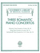Three Romantic Piano Concertos: Grieg/Schuman/Rachmaninoff (Schirmer) additional images 1 2