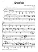 St Matthew Passion: Two Pianos Four Hands additional images 1 2