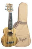 Flight DUS322 Zebrano Soprano Ukulele additional images 1 2