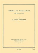 Theme Et Variations: Violin & Piano (Leduc) additional images 1 1