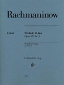 Prelude D Major Op.23/4: Piano Solo (Henle additional images 1 1