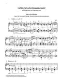 15 Hungarian Peasant Songs: Piano Solo (Henle HN1404) additional images 1 3