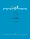 6 Cello Suites Bwv1007-1012: Cello Solo (Barenreiter) additional images 1 1