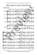 Ubi Caritas Et Amor, Deus Ibi Est: Vocal SATB Unaccompanied (OUP) additional images 1 2