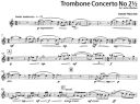 Trombone Concerto No. 2½ Bass & Treble Clef Parts: Trombone & Piano additional images 1 3
