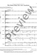 We Bless Thee For Our Creation: Vocal SATB  (OUP) additional images 1 2