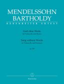 Song Without Words Op.109 For Violoncello And Pianoforte additional images 1 1