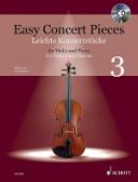 Easy Concert Pieces 3: Violin & Piano Book & CD (Schott) additional images 1 1