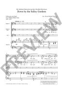 Down By The Sally Gardens Vocal Upper Vocies SSAA additional images 1 2