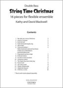 String Time Christmas: Double Bass Part: 16 Pieces For Flexible Ensemble additional images 1 1
