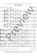 The Scholar: SATB : Vocal score (OUP) additional images 1 2