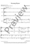 Evening Hymn: Vocal SAB & piano (OUP) additional images 1 2