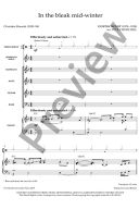 In the bleak mid-winter: SATB, piano, percussion (OUP) additional images 1 2