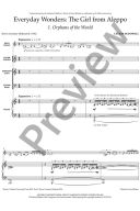 Everyday Wonders: The Girl from Aleppo: Upper voices, SATB, solo violin, & piano (OUP) additional images 1 2
