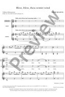 Blow, blow, thou winter wind: Vocal SSA and piano (OUP) additional images 1 2