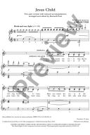 Jesus Child: Vocal SS/SA & piano (OUP) additional images 1 2