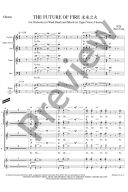 The Future of Fire: SATB/upper voices, & full orchestra/wind band additional images 1 2
