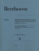 Five Famous Piano Sonatas (Henle HN1392) additional images 1 1