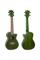 Flight DUC380 CEQ Electro Acoustic Gemstone Jade Concert Ukulele additional images 1 2