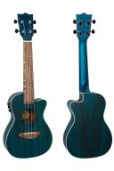 Flight DUC380 CEQ Electro Acoustic Gemstone Topaz Concert Ukulele additional images 1 2