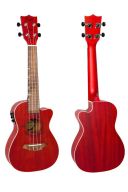 Flight DUC380 CEQ Electro Acoustic Gemstone Coral Concert Ukulele additional images 1 2