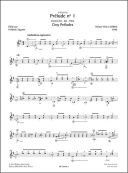Prélude N° 1 - Extrait Des Cinq Préludes: Guitar Solo (Eschig) additional images 1 2