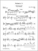 Prélude N° 3 - Extrait Des Cinq Préludes: Guitar Solo (Eschig) additional images 1 2