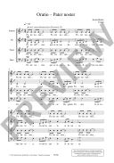 Pater Noster: Mixed Choir (SATB ) A Cappella (Schott) additional images 1 2