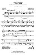 Don't Stop (SATB) Fleetwood Mac additional images 1 2