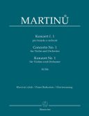 Concerto No.1 For  Violin & Piano (Barenreiter (was H226)) additional images 1 1