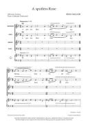 A Spotless Rose  Vocal SATB (OUP) additional images 1 2