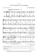 Lo! He Slumbers In His Manger Vocal SATB (OUP) additional images 1 2