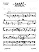 5 Etudes: Chaconne D'Apres Bach (BWV 1004) Piano additional images 1 2