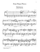 Four Piano Pieces Op.1 Piano (Henle) additional images 1 2