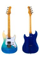 Flight Pathfinder Transparent Blue Electric Tenor Ukulele additional images 1 2