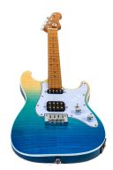 Flight Pathfinder Transparent Blue Electric Tenor Ukulele additional images 1 3