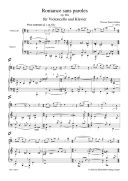 Romance sans paroles for Violoncello and Piano Op.66a  (Barenreiter) additional images 1 2